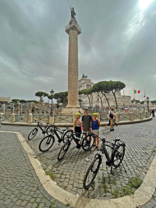rome electric bicycle tour