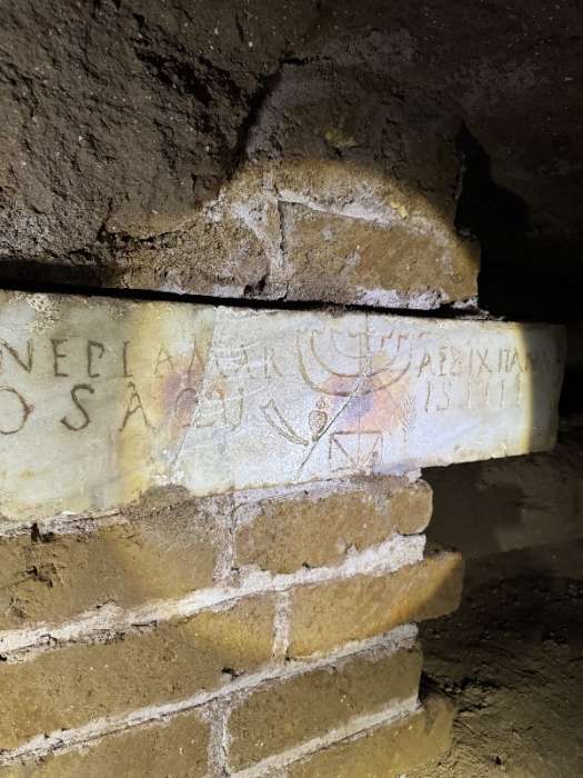 rolling rome Jewish catacombs tour 