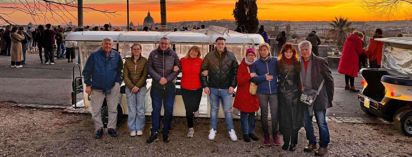 rome golf cart tour
