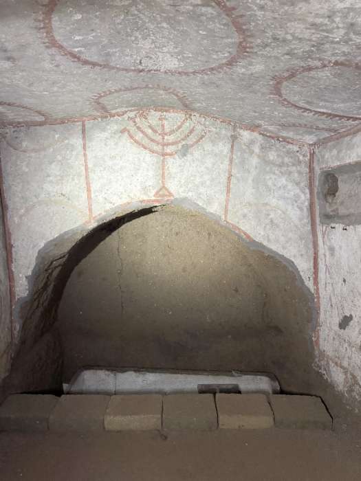 rolling rome Jewish catacombs tour 