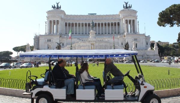 Rome Golf Cart Tour